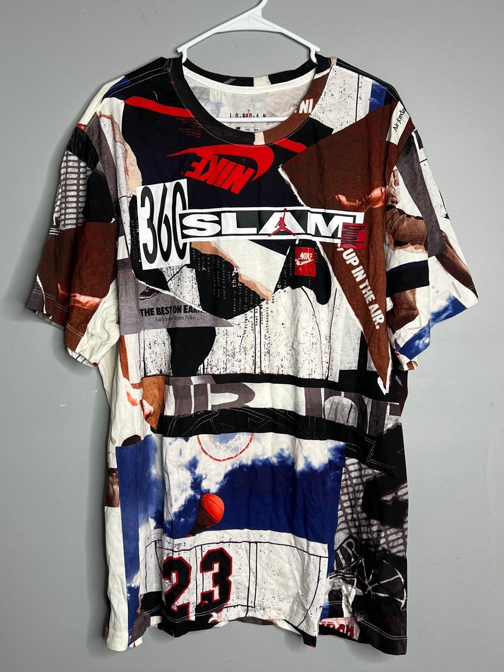 Nike Air Jordan "360 Slam Dunk" - Jordan Photo Short Sleeve Tee Size 2XL